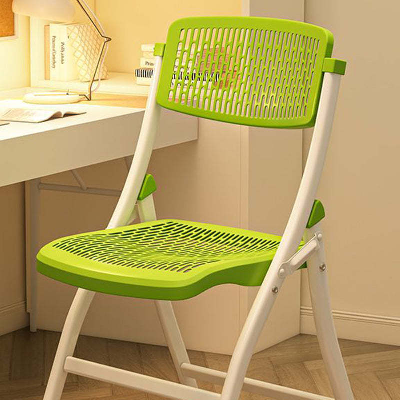 Minimalist Foldable Steel Desk Chair