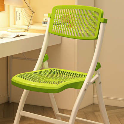 Minimalist Foldable Steel Desk Chair