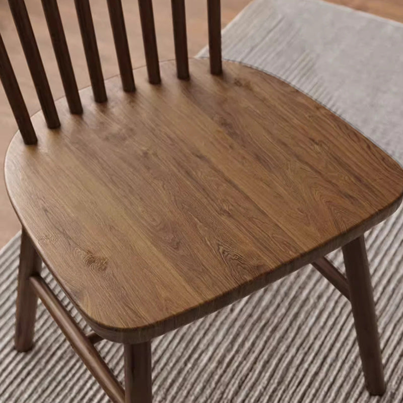 Vintage Rubberwood Dining Chair