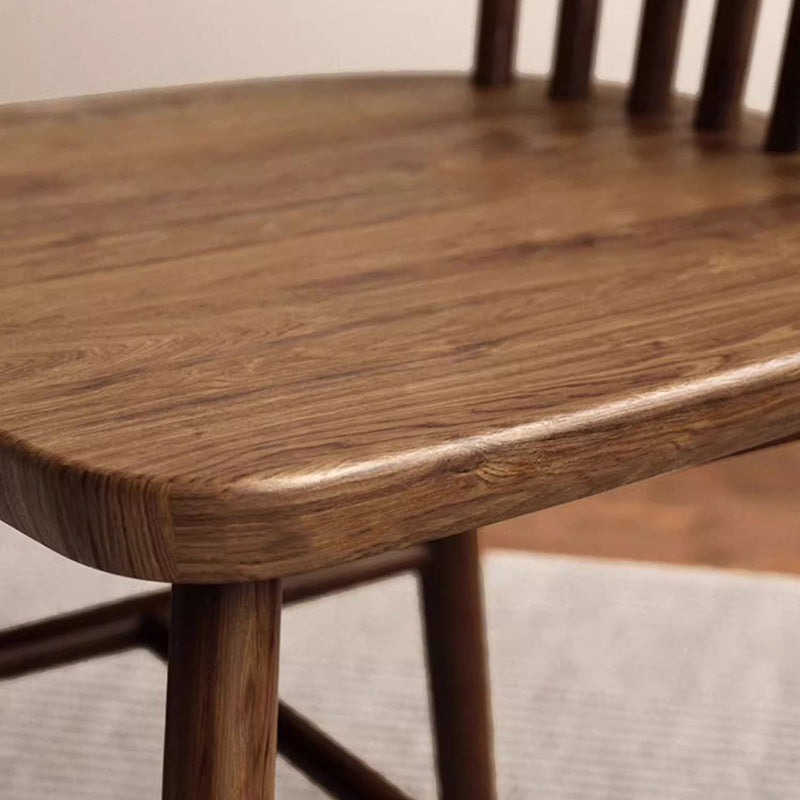 Vintage Rubberwood Dining Chair