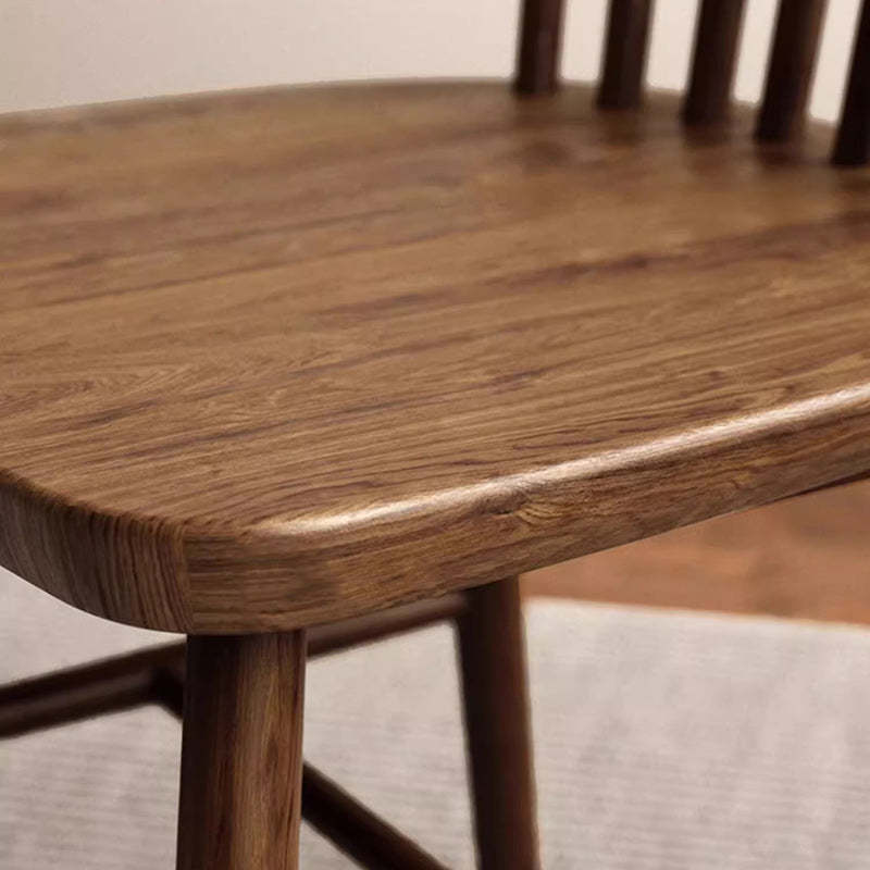 Vintage Rubberwood Dining Chair