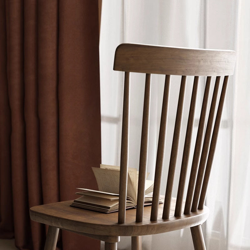 Vintage Rubberwood Dining Chair