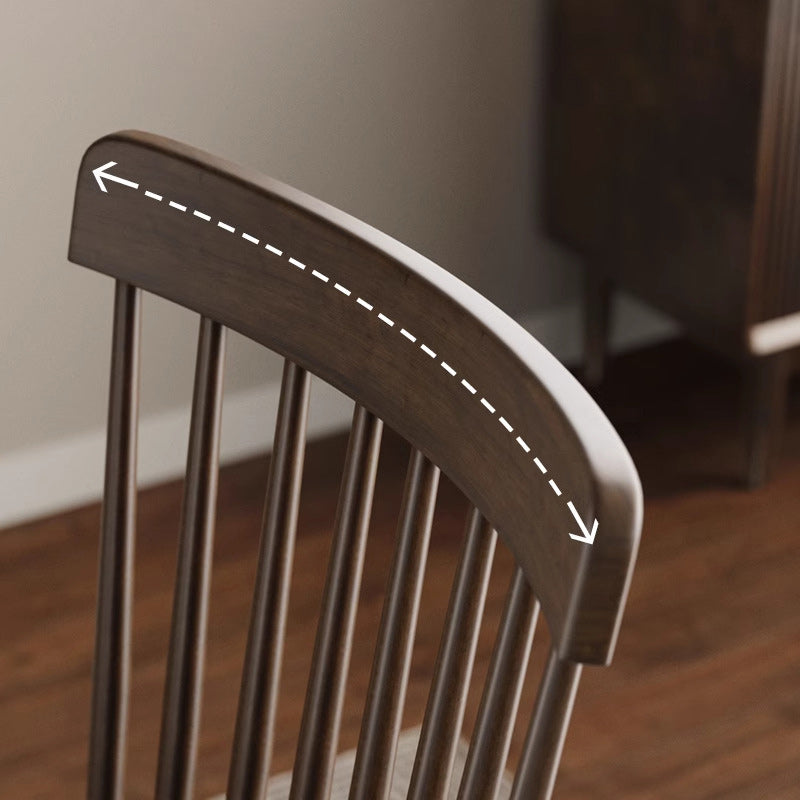 Vintage Rubberwood Dining Chair