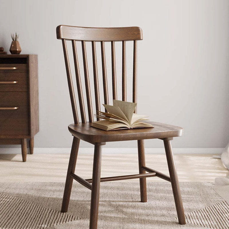 Vintage Rubberwood Dining Chair