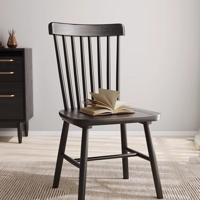 Vintage Rubberwood Dining Chair