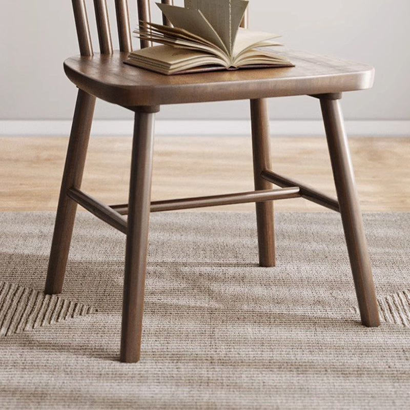 Vintage Rubberwood Dining Chair