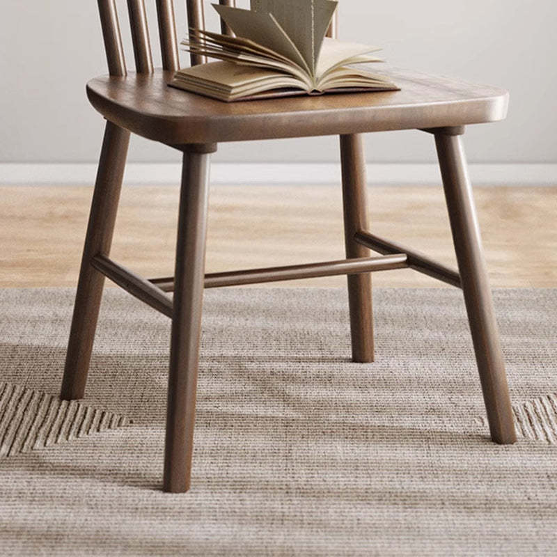 Vintage Rubberwood Dining Chair