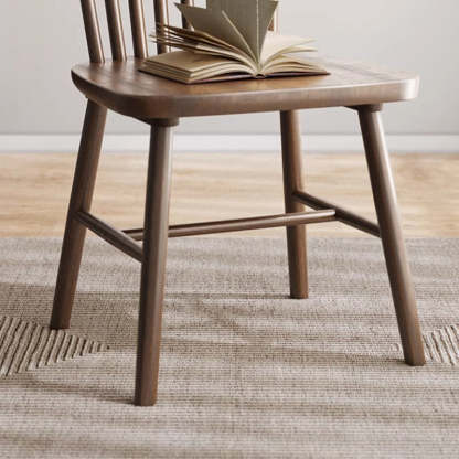 Vintage Rubberwood Dining Chair