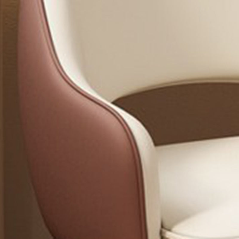 Minimalist Swivel Adjustable PU Leather Chair