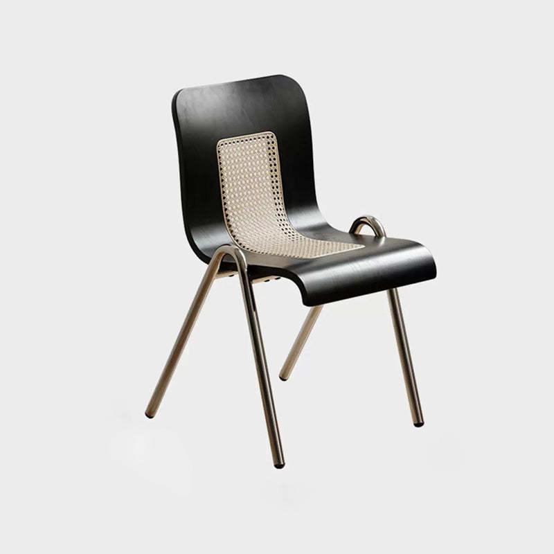 Japanese Solid Wood Steel Dining Chair