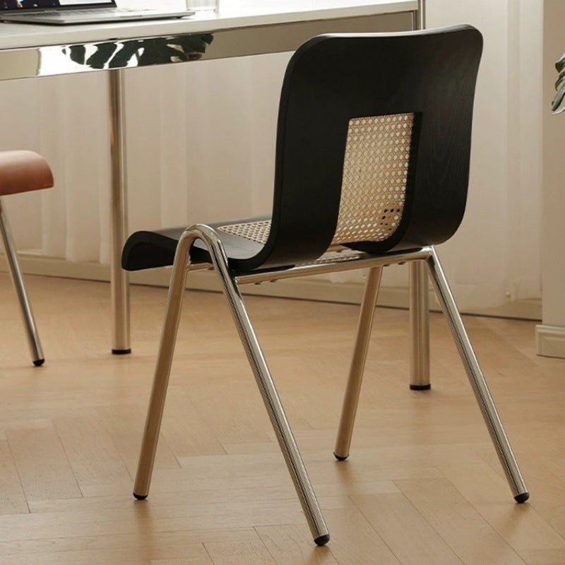 Japanese Solid Wood Steel Dining Chair