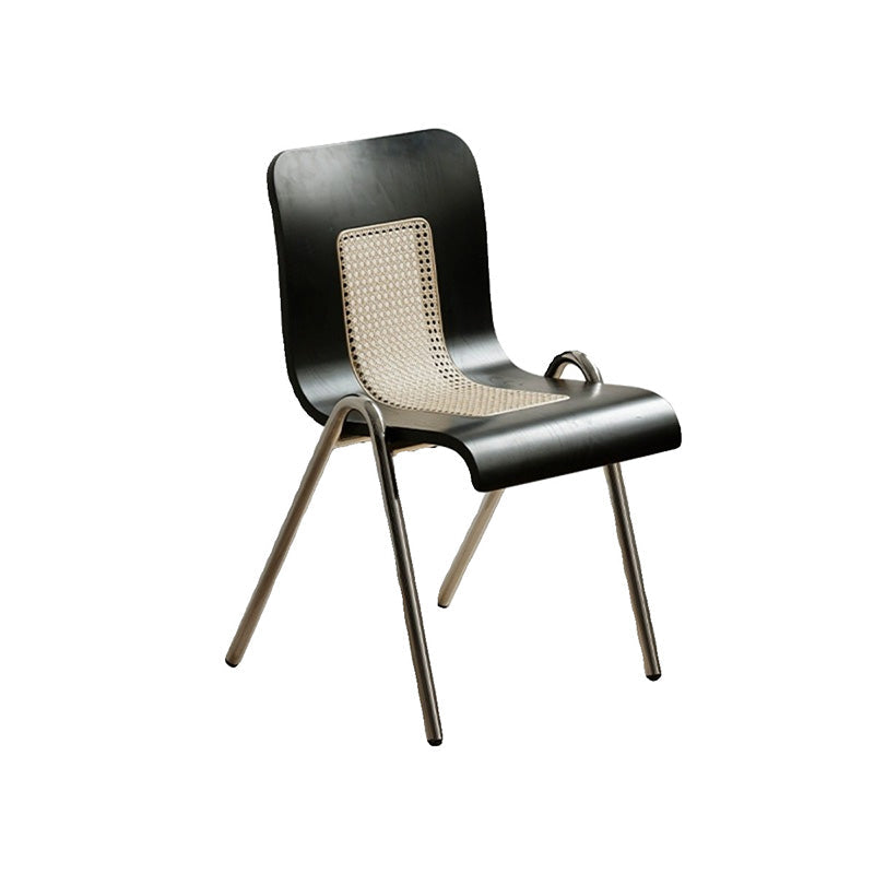 Japanese Solid Wood Steel Dining Chair