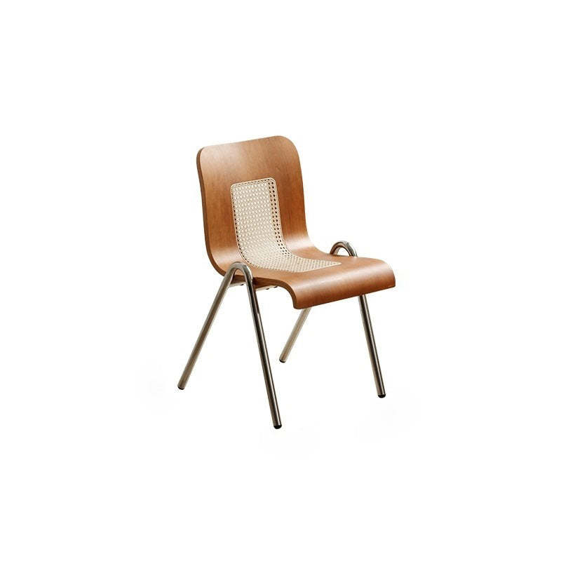 Japanese Solid Wood Steel Dining Chair