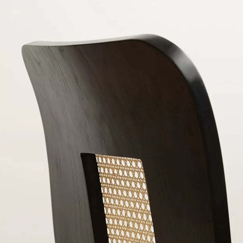 Japanese Solid Wood Steel Dining Chair