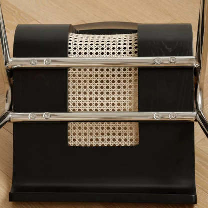Japanese Solid Wood Steel Dining Chair