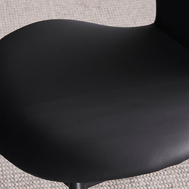 Minimalist Triangle Microfiber Leather Dining Chair