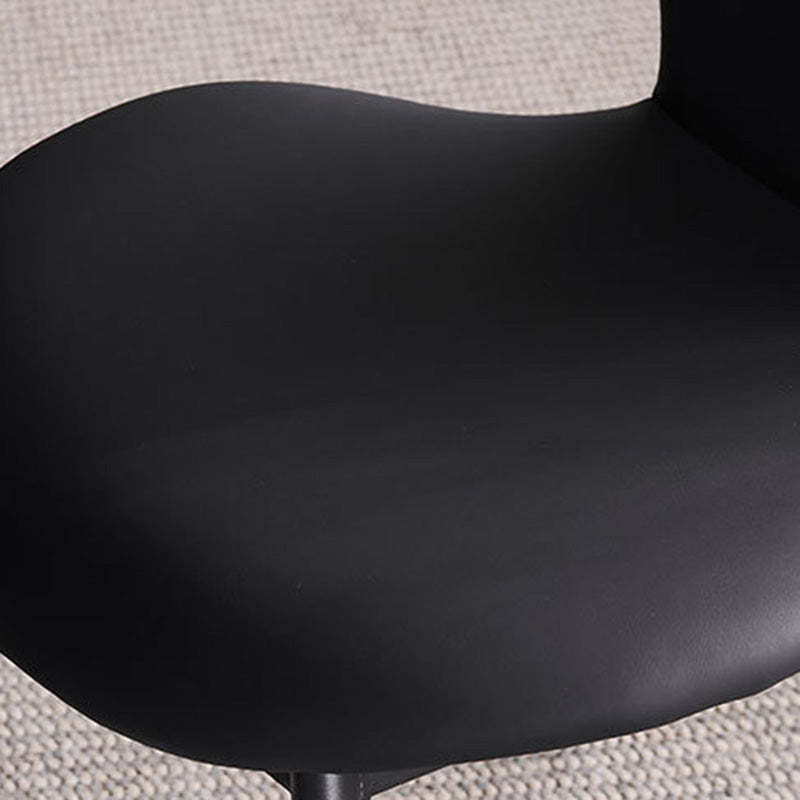 Minimalist Triangle Microfiber Leather Dining Chair