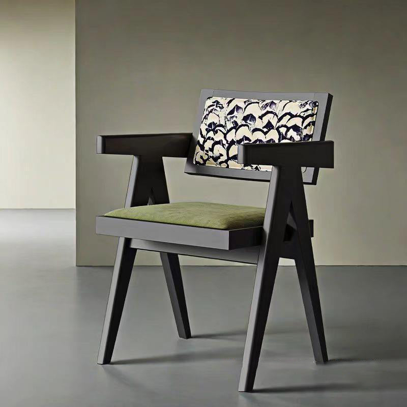 Vintage Solid Leather Dining Chair