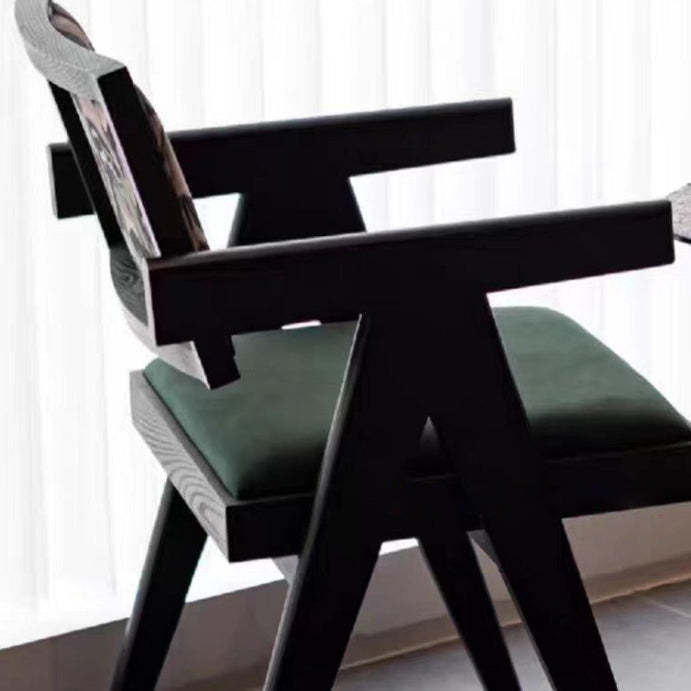 Vintage Solid Leather Dining Chair