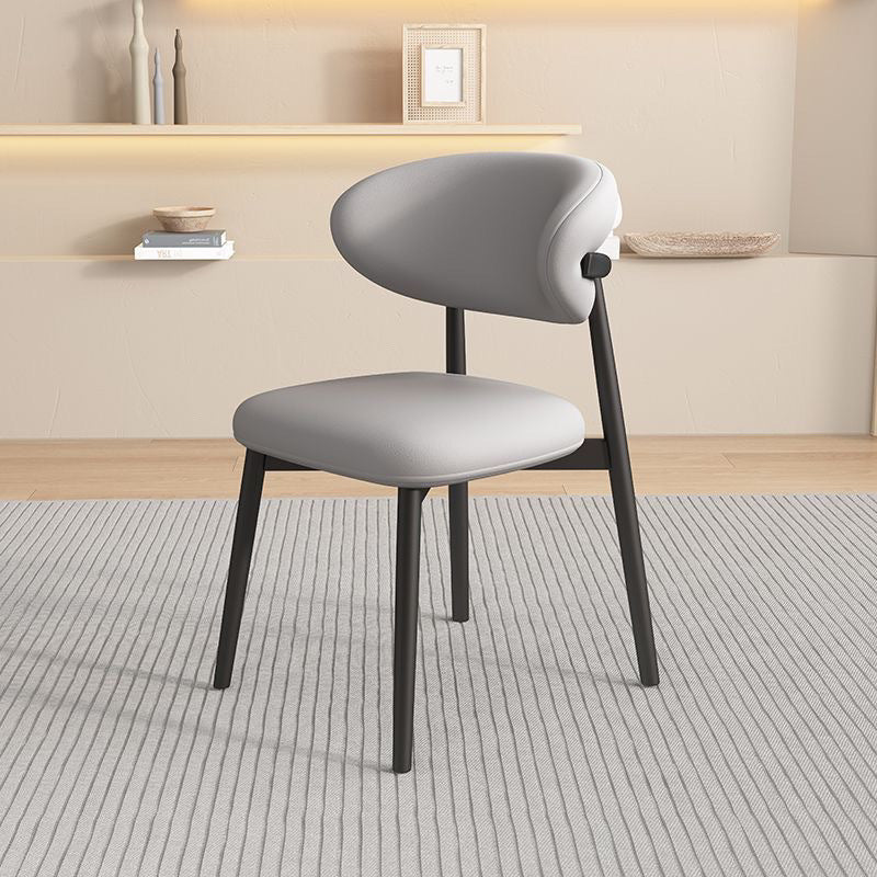 Scandinavian Oval Solid Wood Accent Chair