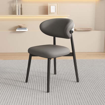 Scandinavian Oval Solid Wood Accent Chair