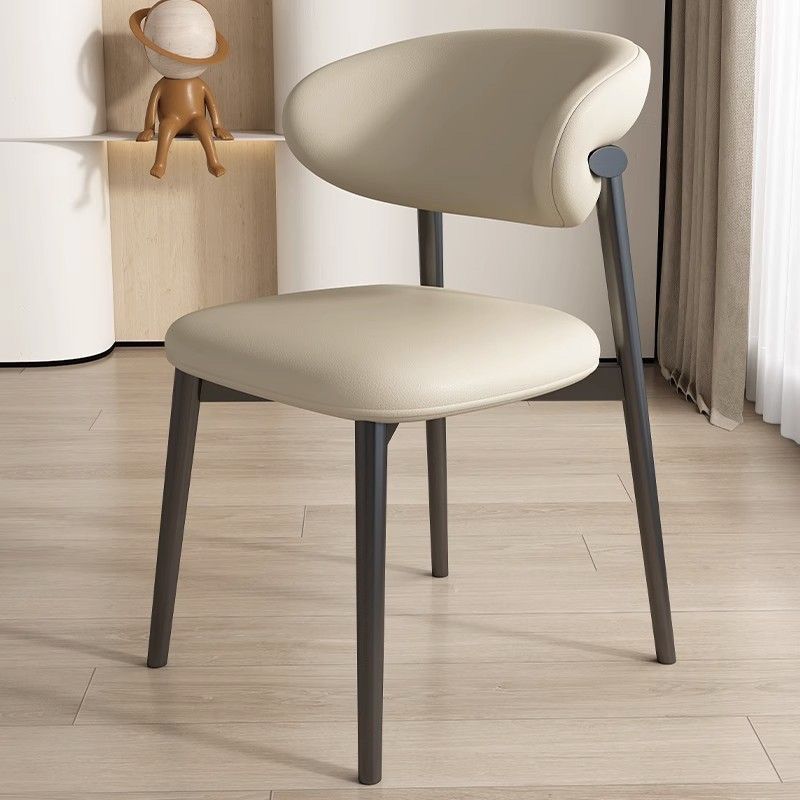 Scandinavian Oval Solid Wood Accent Chair