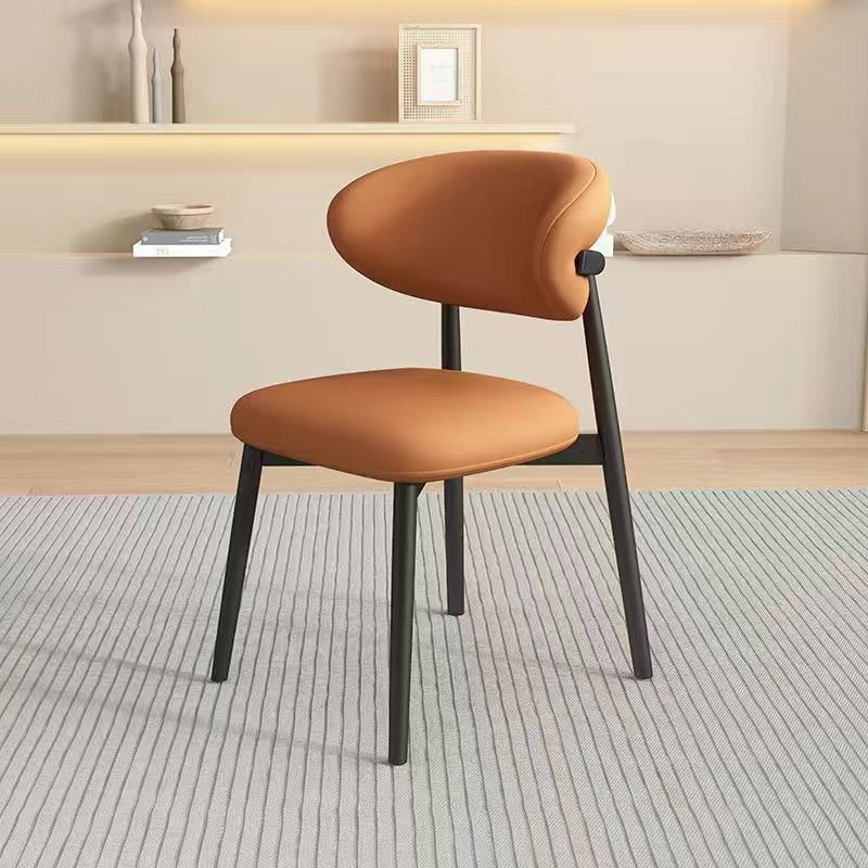 Scandinavian Oval Solid Wood Accent Chair
