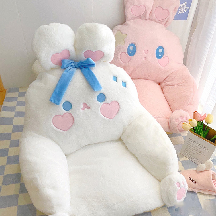 Artificial Rabbit Fur Cotton Recliner