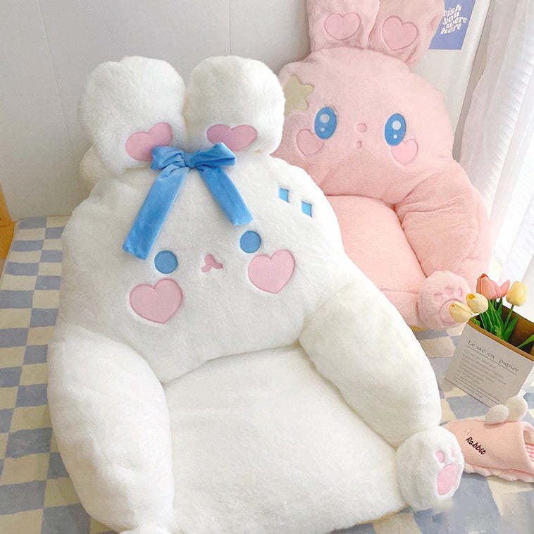 Artificial Rabbit Fur Cotton Recliner