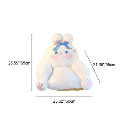 Artificial Rabbit Fur Cotton Recliner
