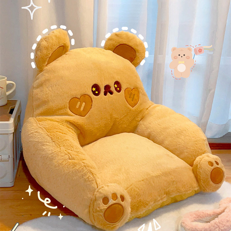 Artificial Rabbit Fur Cotton Recliner