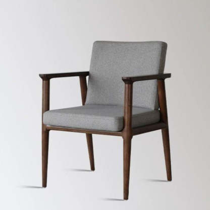 Modern Cushion Wood Dining Chair