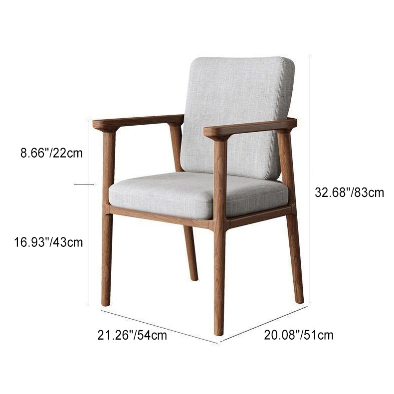 Modern Cushion Wood Dining Chair