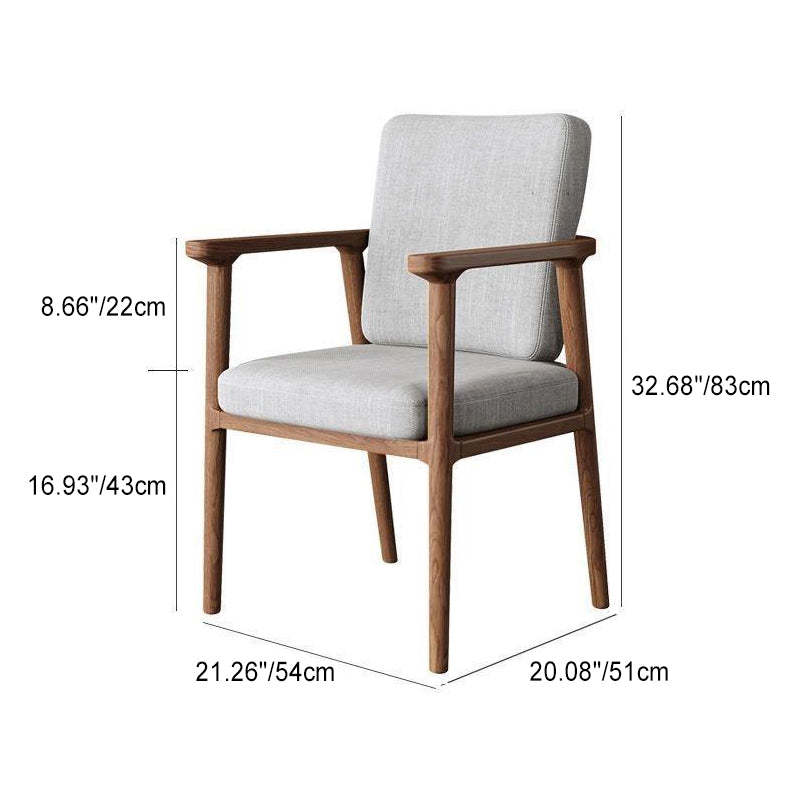 Modern Cushion Wood Dining Chair