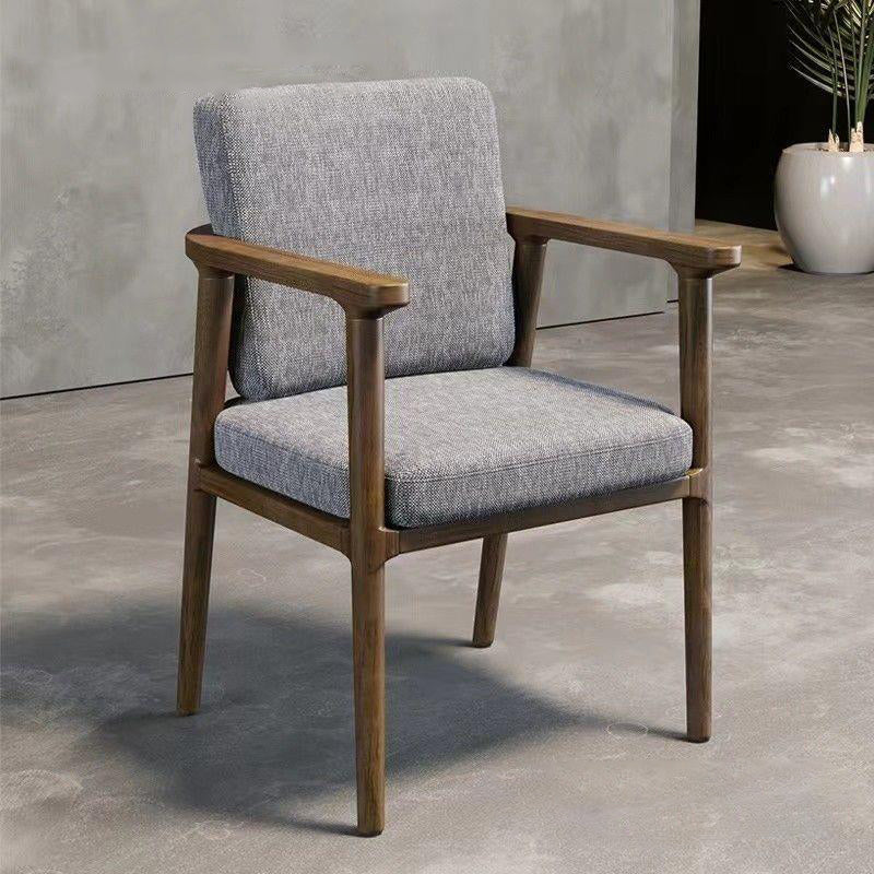 Modern Cushion Wood Dining Chair — Original Wood
