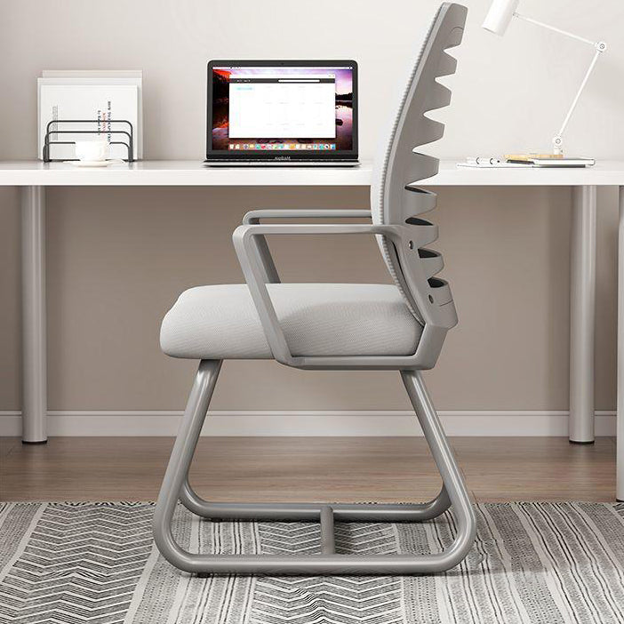 Minimalist Plastic Steel Latex Desk Chair
