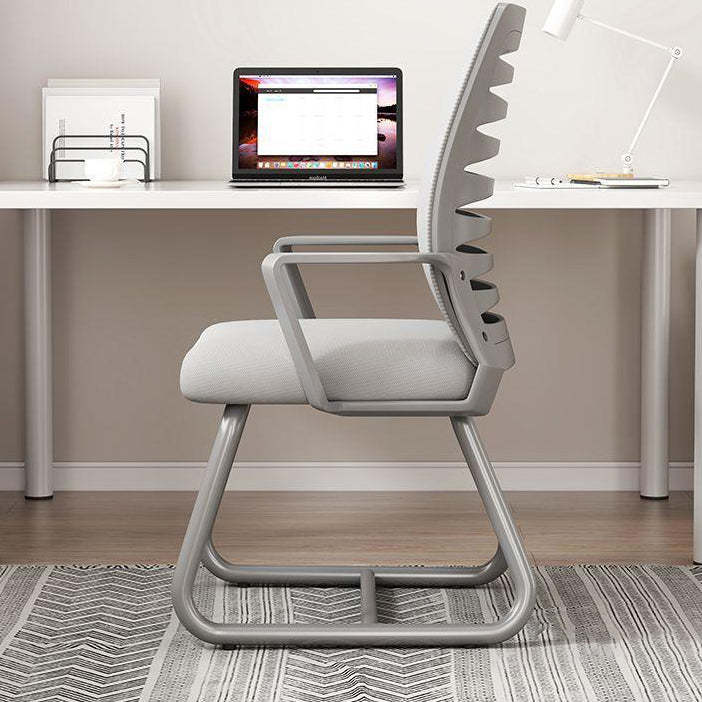 Minimalist Plastic Steel Latex Desk Chair
