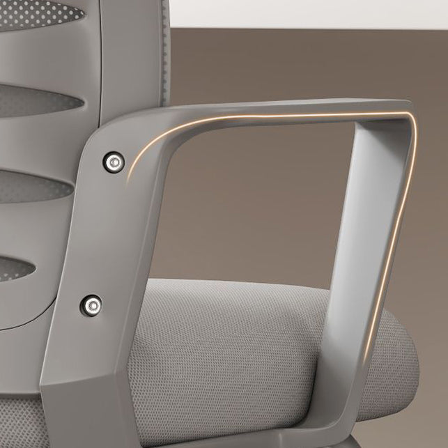 Minimalist Plastic Steel Latex Desk Chair