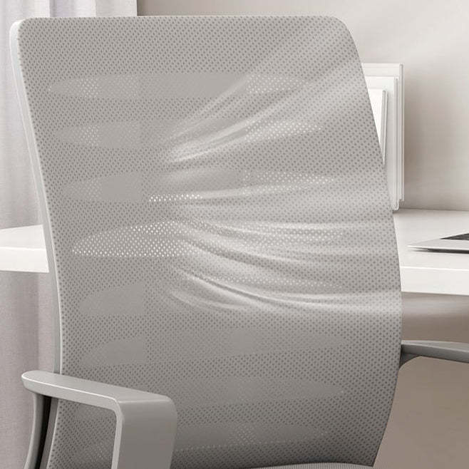 Minimalist Plastic Steel Latex Desk Chair