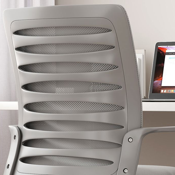 Minimalist Plastic Steel Latex Desk Chair