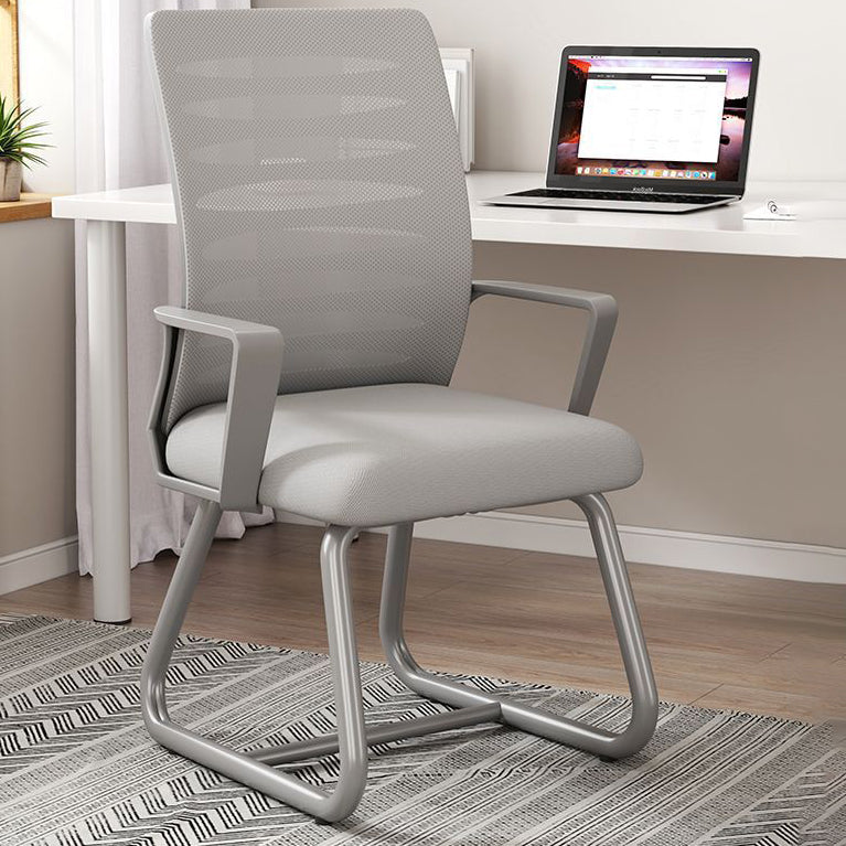 Minimalist Plastic Steel Latex Desk Chair