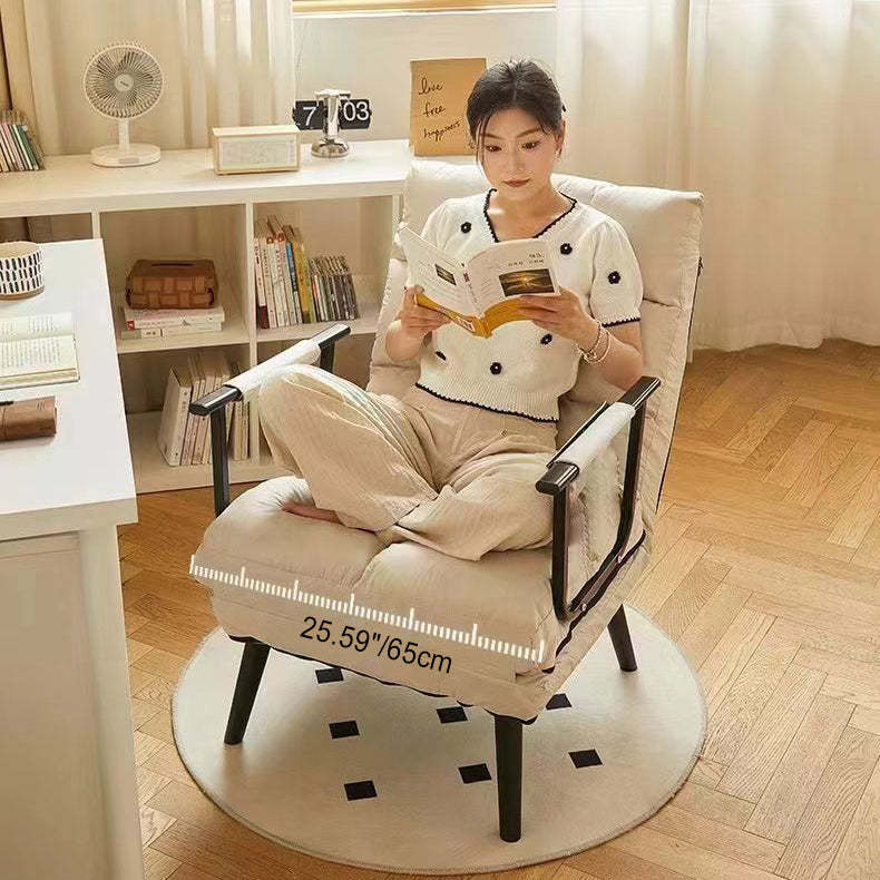 Modern Leather Steel Recliner