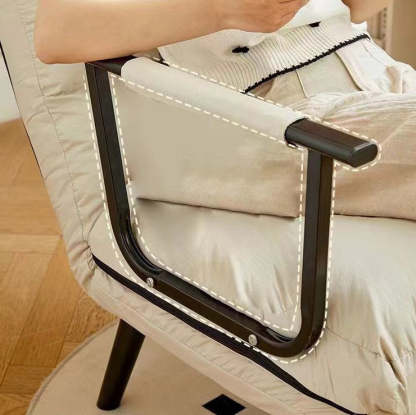 Modern Leather Steel Recliner