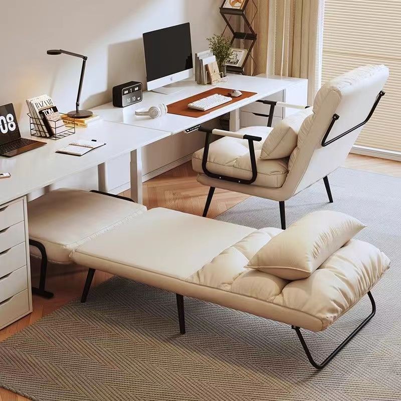 Modern Leather Steel Recliner