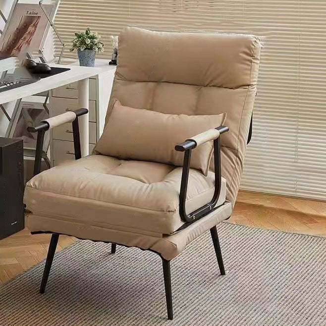 Modern Leather Steel Recliner