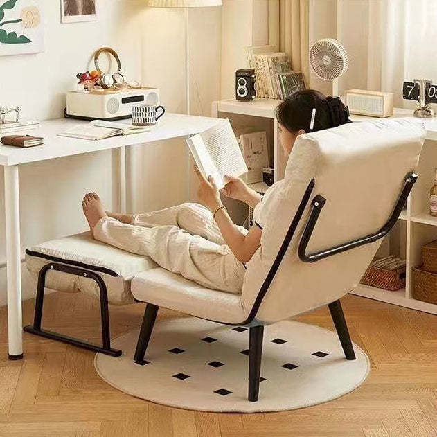 Modern Leather Steel Recliner