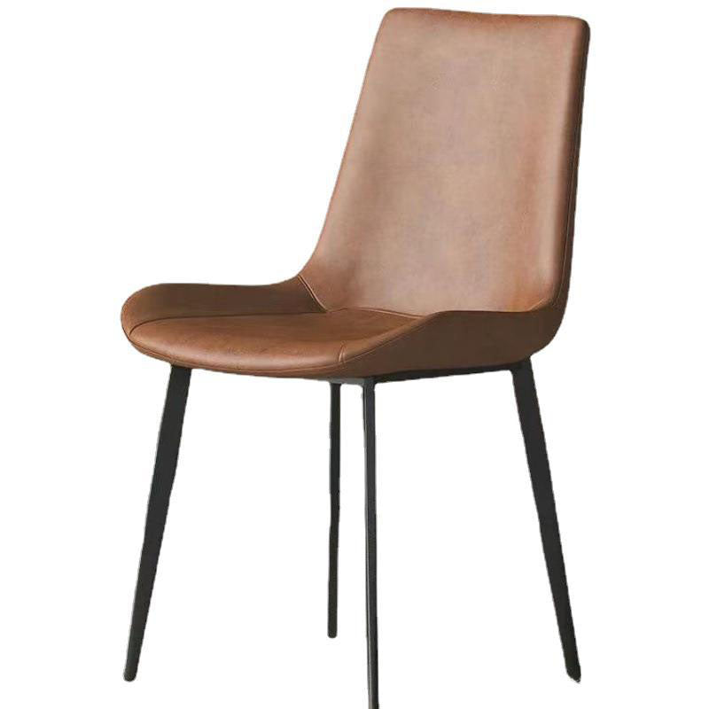 Modern PU Leather Steel Dining Chair