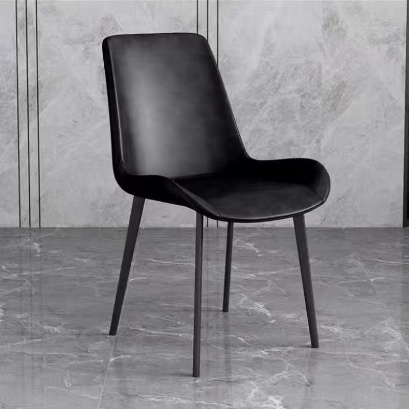 Modern PU Leather Steel Dining Chair