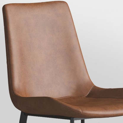 Modern PU Leather Steel Dining Chair