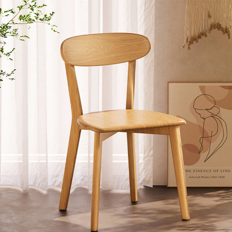 Nordic Rubberwood Dining Chair
